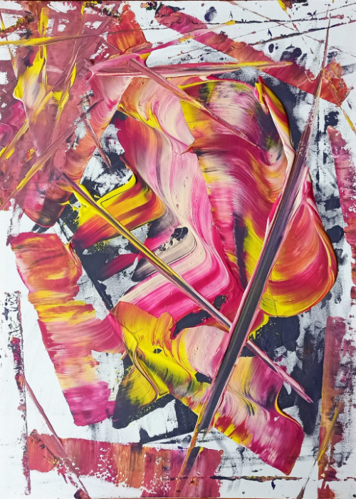 İpek | Yağlı Boya Tablo | 50 x 70 cm