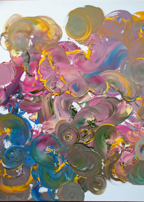 Horog | Yağlı Boya Tablo | 95 x 95 cm - SATILDI