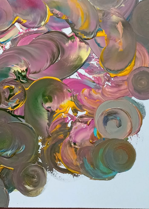 Horog | Yağlı Boya Tablo | 95 x 95 cm - SATILDI