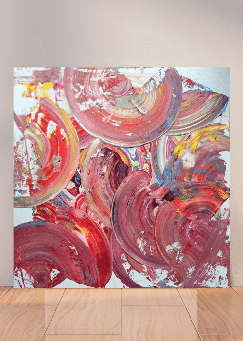Bray | Yağlı Boya Tablo | 95 x 95 cm