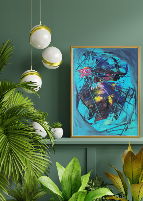 Awali | Yağlı Boya Tablo | 50 x 70 cm