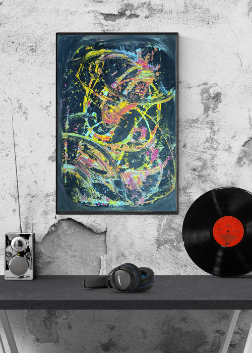 Mons | Yağlı Boya Tablo | 50 x 70 cm