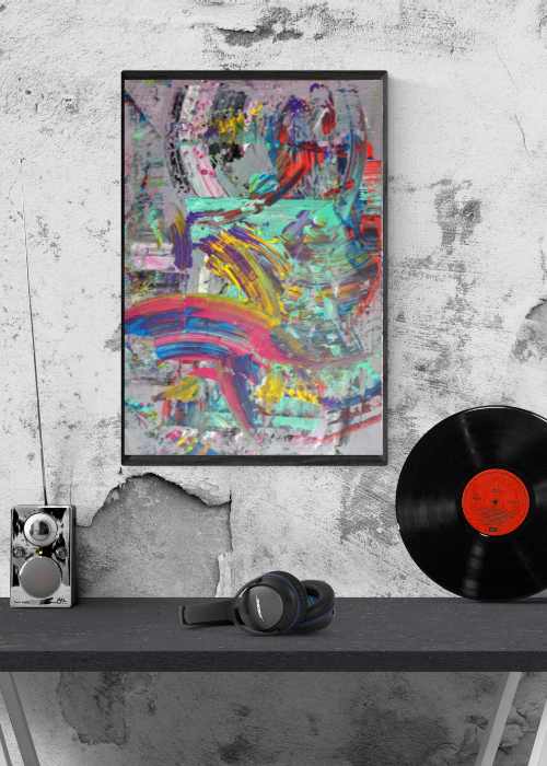 Trakal | Yağlı Boya Tablo | 50 x 70 cm