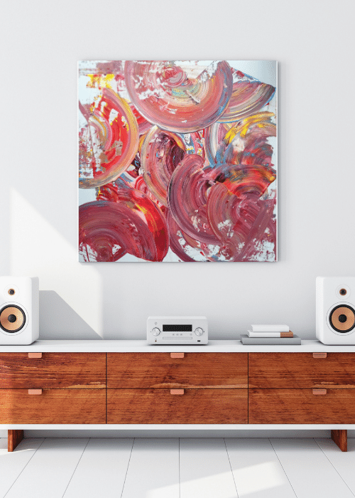 Bray | Yağlı Boya Tablo | 95 x 95 cm