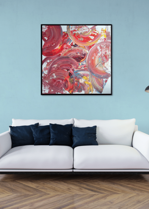 Bray | Yağlı Boya Tablo | 95 x 95 cm