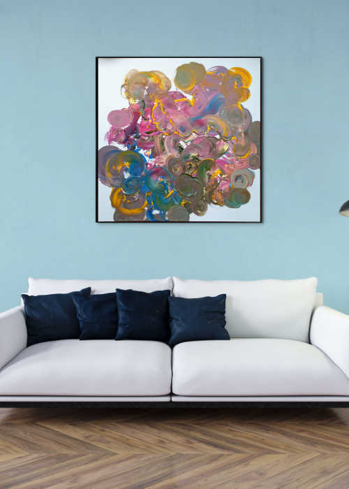 Horog | Yağlı Boya Tablo | 95 x 95 cm - SATILDI