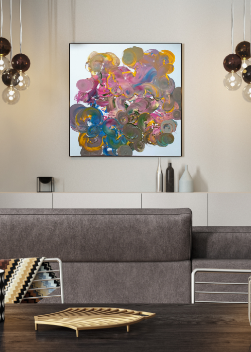 Horog | Yağlı Boya Tablo | 95 x 95 cm - SATILDI