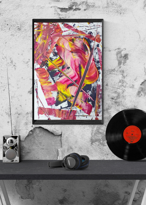 İpek | Yağlı Boya Tablo | 50 x 70 cm