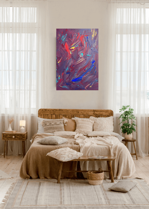 Manpo | Yağlı Boya Tablo | 50 x 70 cm