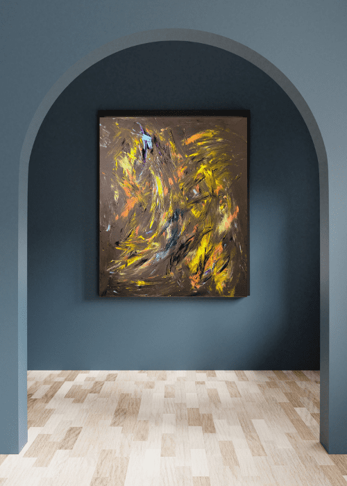 Ventspils | Yağlı Boya Tablo | 100 x 120 cm