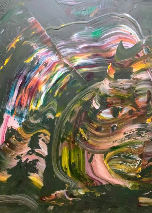 Bologna | Yağlı Boya Tablo | 100 x 100 cm