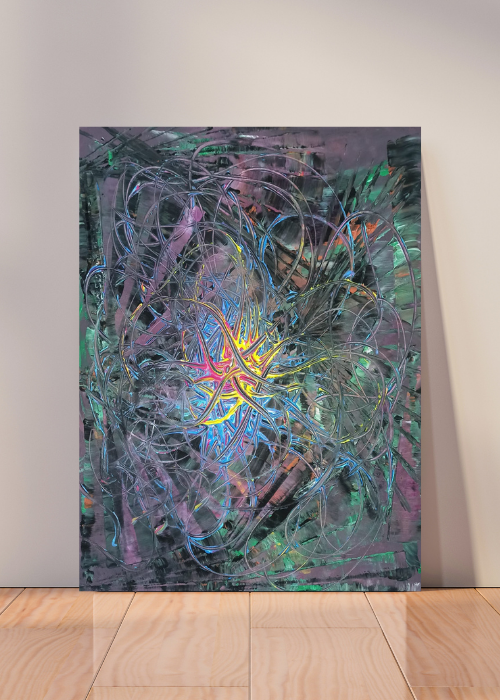 Buleyde | Yağlı Boya Tablo | 50 x 70 cm